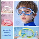 Conforto Splash — Óculos de natação infantil - proteção e conforto para os olhos