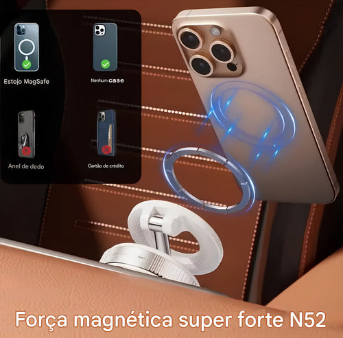 Suporte Magnético Universal Para Celular CarroMesa Vácuo
