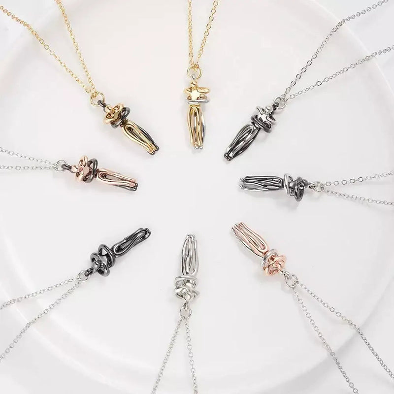 Colar Abraço Eterno — Símbolo de Amor e União (Promoção Compre 1, Leve 2)