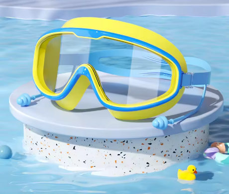 Conforto Splash — Óculos de natação infantil - proteção e conforto para os olhos