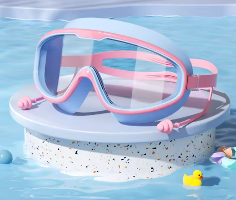 Conforto Splash — Óculos de natação infantil - proteção e conforto para os olhos