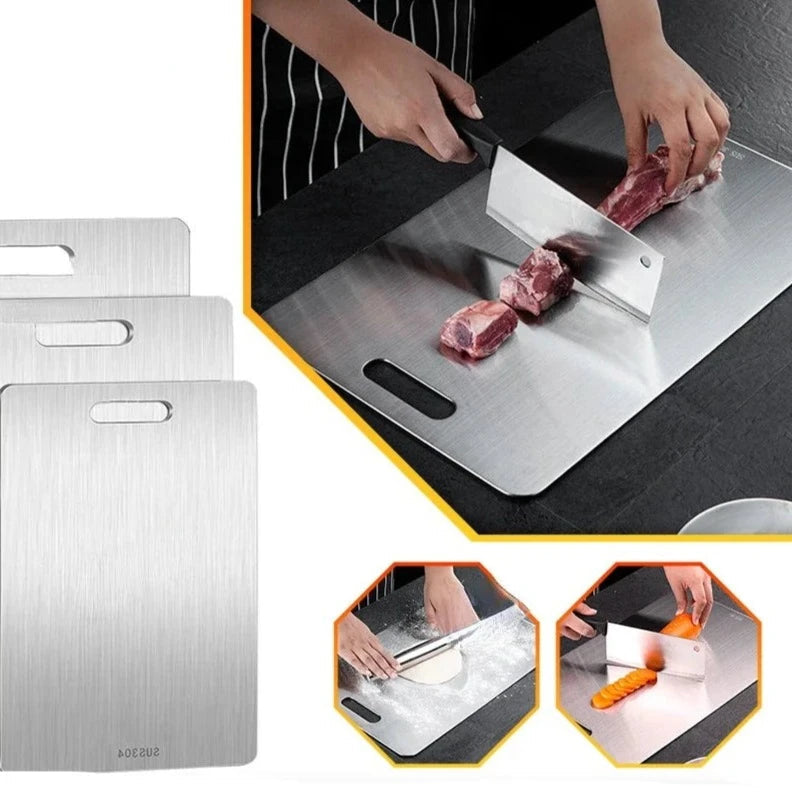 Tábua de Cortar Inox - Anti Bactéria