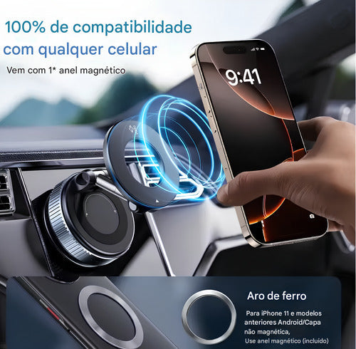 Suporte Magnético Universal Para Celular CarroMesa Vácuo