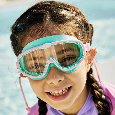 Conforto Splash — Óculos de natação infantil - proteção e conforto para os olhos