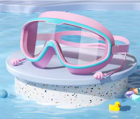 Conforto Splash — Óculos de natação infantil - proteção e conforto para os olhos