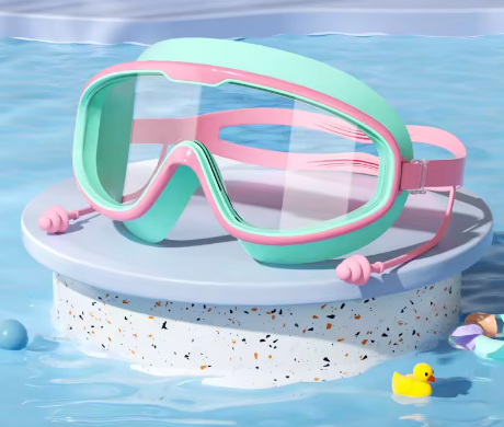 Conforto Splash — Óculos de natação infantil - proteção e conforto para os olhos